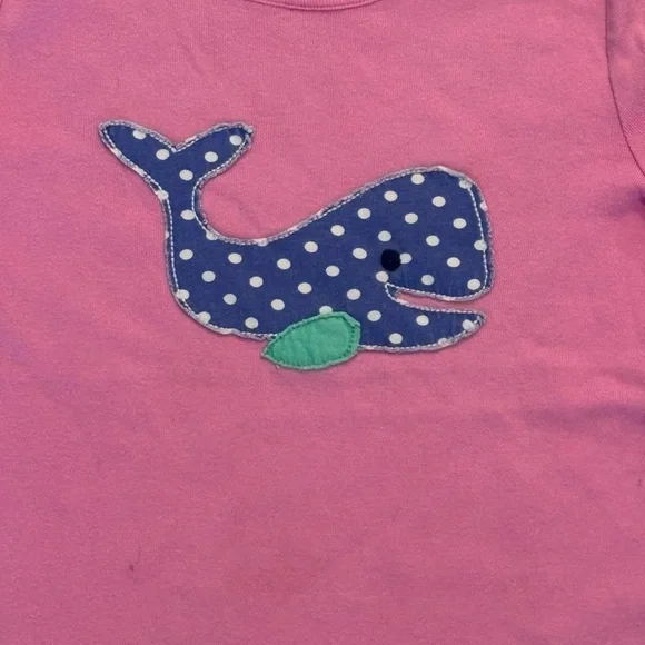 Boden Tee with Polka Dot Whale - Picture 2 of 4